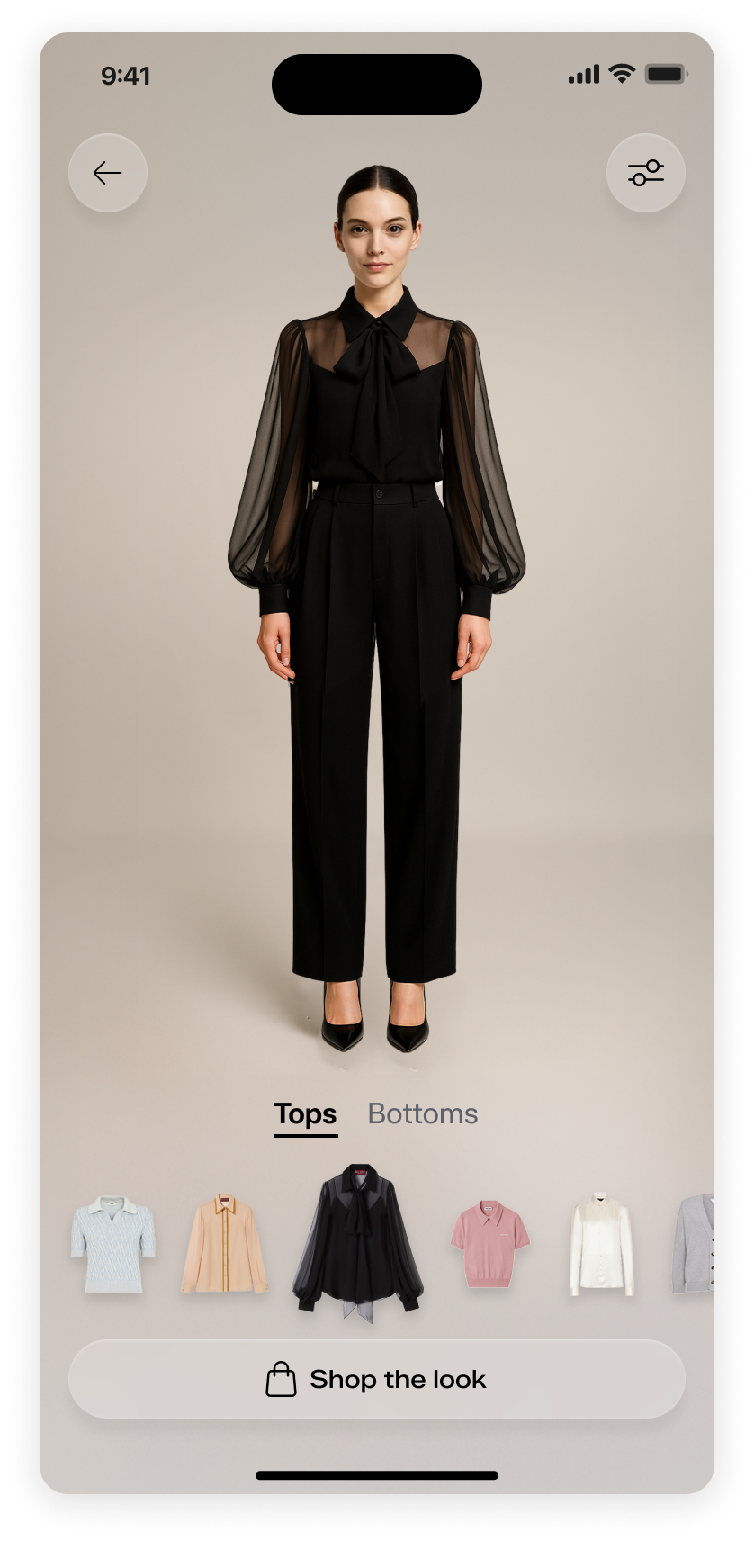 Outfit visualization